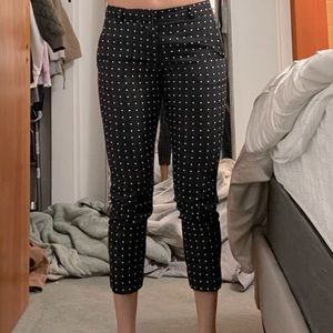 Banana Republic polka dot work pants (Avery()